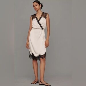 knee length dresses for ladies Scoop-Neck Midi Dress in Pointelle Knit